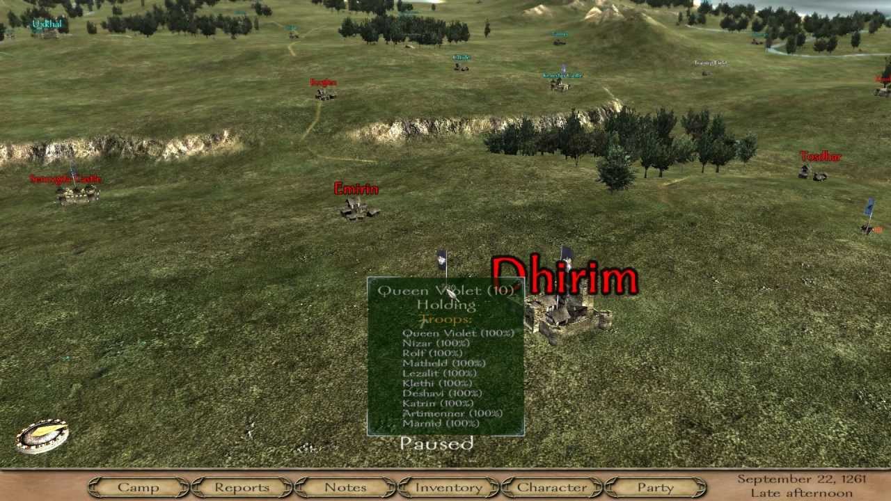mount and blade warband luck